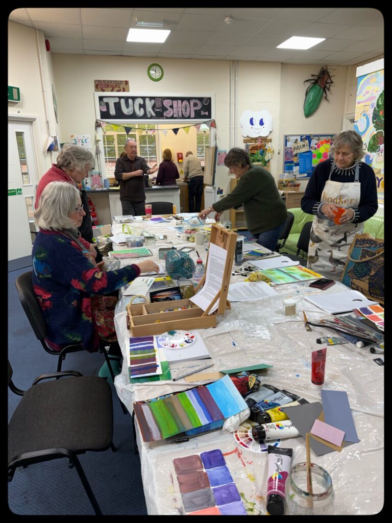 Busy table